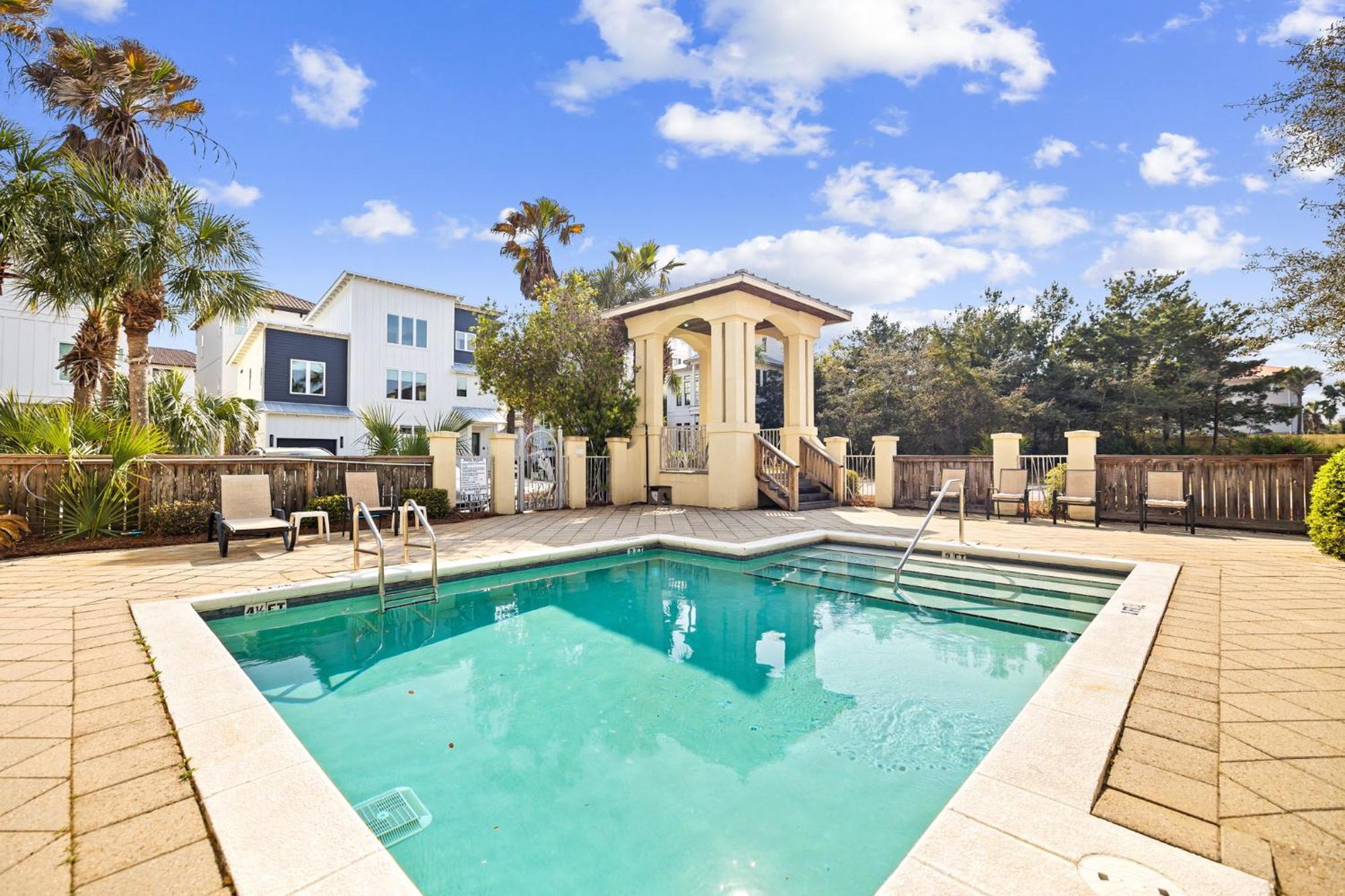Shellabrate Good Times A Brand New Home For 2024 Only 3 Blocks To The Beach With Community Pool Santa Rosa Beach Dış mekan fotoğraf